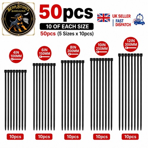 Cable ties pack - ties, 50