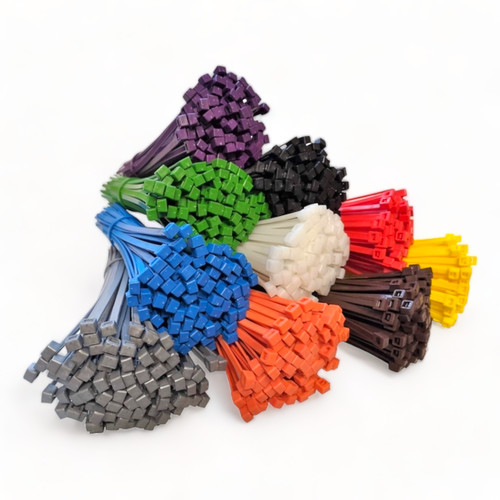 Nylon plastic cable ties zip - ties,