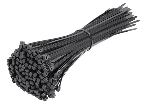 300mm 8mm nylon black - 300mm,