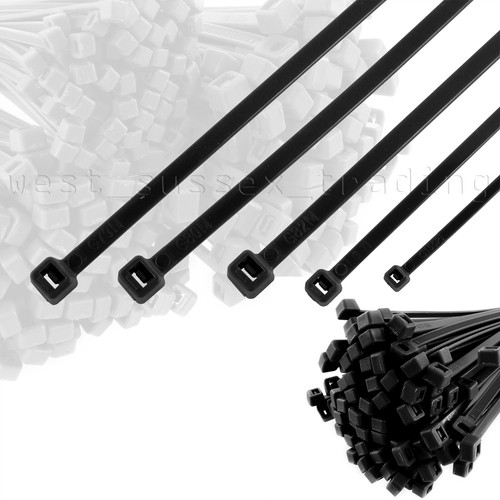 Black cable ties - zip,