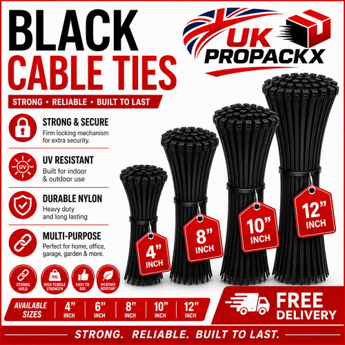 Black cable ties - cable,