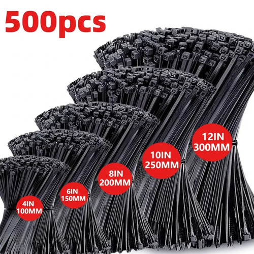 500 pack cable ties - of,