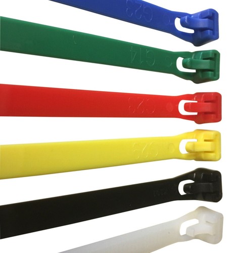 Releasable reusable cable ties - reusable,