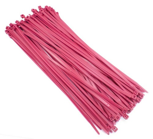 Fluorescent cable ties - fluorescent, nylon