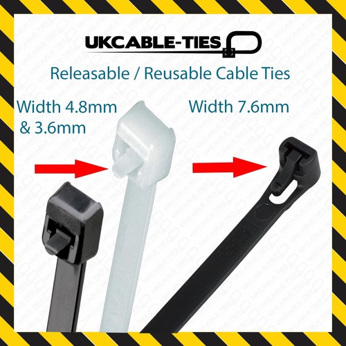 Releasable cable ties - releasable,