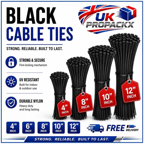 Black cable ties - cable,