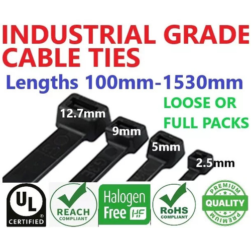 Cable ties heavy duty nylon - ties,
